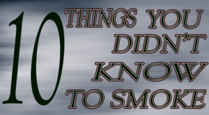 10 food items that you never thought you could smoke! Once you master these items your culinary flavoring world will be enlist.