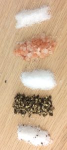 These are our four salt types that we discuss in our blog